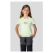 Hannah CORNET JR II Detské funkčné tričko, svetlo zelená, veľkosť
