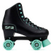 SFR Figure Children's Quad Skates - Black / Mint - UK:2J EU:34 US:M3L4