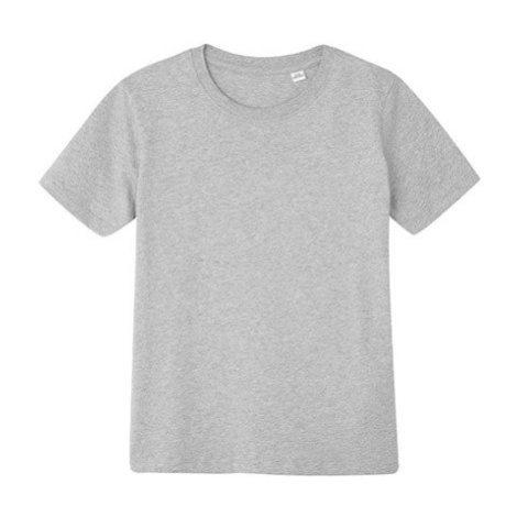 Mantis Detské tričko z organickej bavlny MK01 Heather Grey