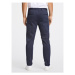 Lindbergh Chino nohavice 30-01007A Tmavomodrá Slim Fit