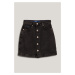 Sukňa Karl Lagerfeld Jeans Klj Mini Skirt Denim Washed Black