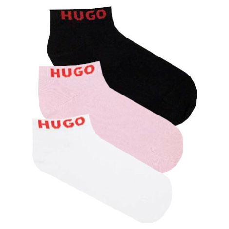 Hugo Boss 3 PACK - dámske ponožky HUGO 50502049-960 39-42