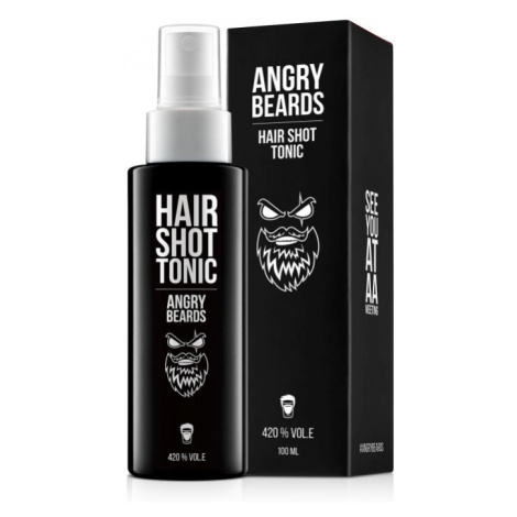 Osviežujúce tonikum na vlasy Angry Beards Hair Shot Tonic - 100 ml (HAIR-TONIC-100) + darček zad