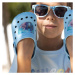 Svetlomodré dievčenské crocs Disney - Stitch