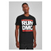 Run DMC Logo Tee Black