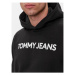 Tommy Jeans Mikina Bold Classics DM0DM18413 Čierna Regular Fit