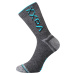 VOXX Hawk neónové tyrkysové ponožky 1 pár 111398