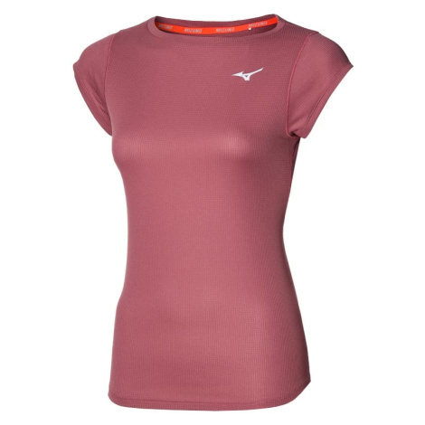 Dámské tričko Mizuno DryAeroFlow Tee Renaissance Rose, L