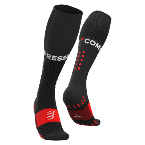 Compressport Full Socks Run Black T2 Bežecké ponožky