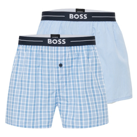 BOSS Boxerky 'Nos'  dymovo modrá / tmavomodrá / svetlomodrá / biela Hugo Boss