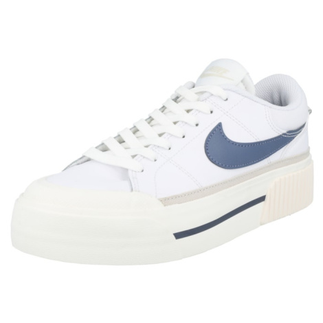 Nike Sportswear Nízke tenisky 'Court Legacy Lift'  krémová / modrá / biela