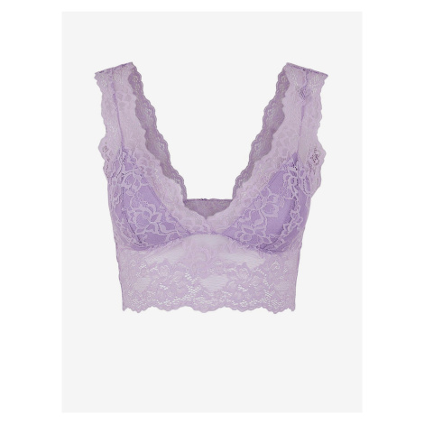 Light Purple Lace Bra Pieces Lina - Women