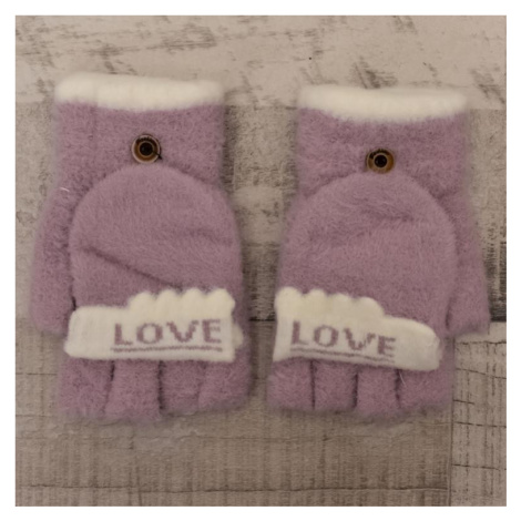 Dámske fialové rukavice LOVE John-C
