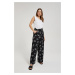 Women's summer trousers MOODO - black