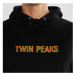 Dedicated Hoodie Falun Twin Peaks Logo Black