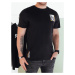 Men's T-shirt with black Dstreet print