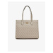 Cream Ladies patterned handbag Guess Silvana - Women