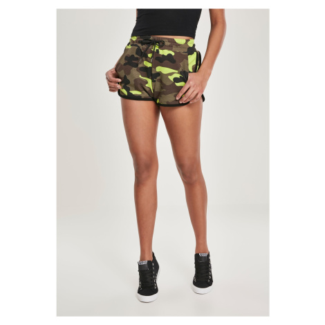 Women's Camo Print Trousers Hot Grazyellow camo Urban Classics