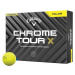 Callaway Chrome Tour X Yellow Basic Golfové lopty