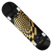 Skateboard ROCKET Vortex Foil Gold 8 IN