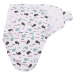 Bo Jungle B-Wrap Small Ocean Whales zavinovačka 3,2-6,4kg