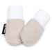T-TOMI TEDDY Gloves Cream rukavice pre deti od narodenia 0-6 months