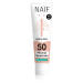 Naif Baby & Kids Mineral Sunscreen SPF 50 0 % Perfume ochranný krém na opaľovanie pre bábätká a 