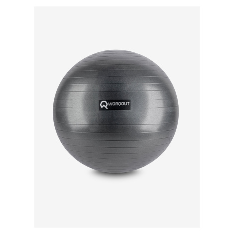 Black Gym Ball 55 cm Worqout Gym Ball - unisex