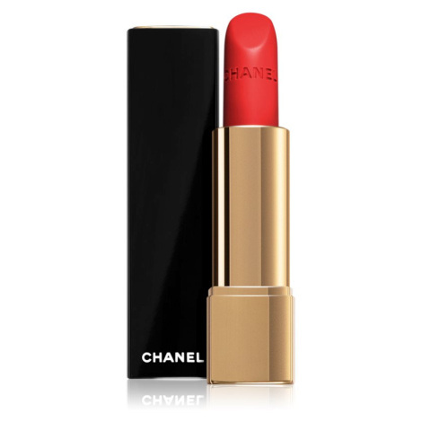 Chanel Rouge Allure Velvet zamatový rúž s matným efektom odtieň 58 Rouge Vie