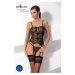 Korzet Passion Gracia Corset black Farba: Čierna