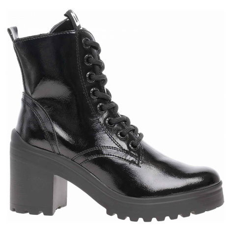 Dámská kotníková obuv Tamaris 1-25282-23 black patent 1-1-25282-23 018