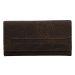 Dámska peňaženka Lagen Marion - tmavo hnedá