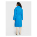 Gina Tricot Prechodný kabát Irmelin 17723 Modrá Oversize