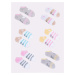 Yoclub Kids's Girls' Ankle Cotton Socks Patterns Colours 6-pack SKS-0008G-AA00-001