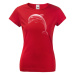 Dámské tričko s potlačou delfína - skvelý darček pre milovníkov zvierat