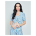 Katy Perry exclusive for ABOUT YOU Blúzka 'Vianne'  modrá / biela