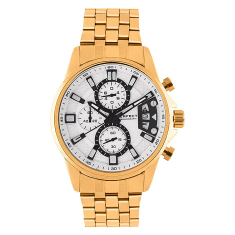 Pánske hodinky PERFECT M504CH-03 - CHRONOGRAF (zp383c) + BOX