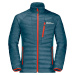 MODRÁ PÁNSKA PREŠÍVANÁ BUNDA JACK WOLFSKIN ROUTEBURN PRO INS JKT M 1206861-4133