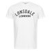 LONSDALE Tričko ' BRADFIELD '  čierna / biela