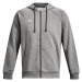 Mikina Under Armour Rival Fleece Fz Hoodie Castlerock Light Heather