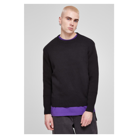 Heavy oversized sweater black Urban Classics