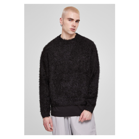 Feather sweater black Urban Classics