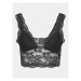 Pieces Podprsenka Bralette Lina 17096003 Čierna