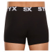 3PACK pánske boxerky Styx športová guma nadrozmer viacfarebné (R9606162)