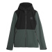 Pánska turistická softshellová bunda 4F SOFTSHELL JACKET-AW23TSOFM155-40S-DARK GREEN