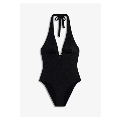 Jednodielne plavky Neckholder bonprix