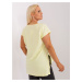 SVETLOŽLTÁ BASIC BLÚZKA RV-BZ-8850.98-LIGHT YELLOW