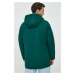 Páperová bunda Tommy Hilfiger pánska, zelená farba, zimná
