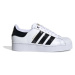 Dámska vychádzková obuv ADIDAS ORIGINALS Superstar Bold Platform clod white core black gold meta