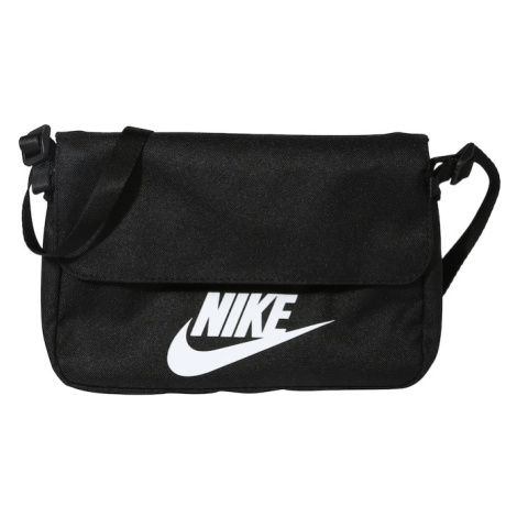 Nike Sportswear Taška cez rameno  čierna / biela